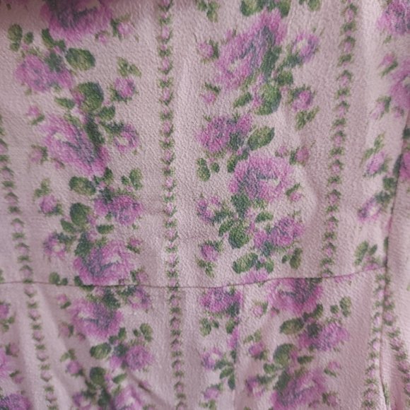 LoveShackFancy Pink Floral Mini Dress - Picture 12 of 13